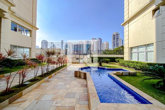Área comum de apartamento para alugar com 2 quartos, 74m² em Vila Regente Feijó, São Paulo