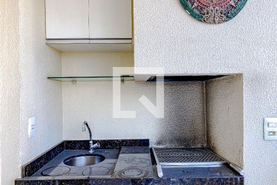 Varanda da Sala de apartamento para alugar com 2 quartos, 74m² em Vila Regente Feijó, São Paulo