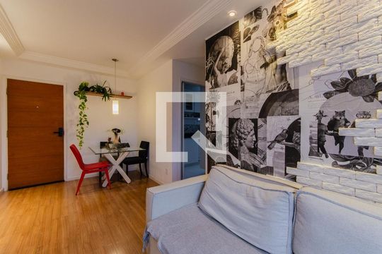 Sala de apartamento para alugar com 1 quarto, 42m² em Vila Dom Pedro I, São Paulo