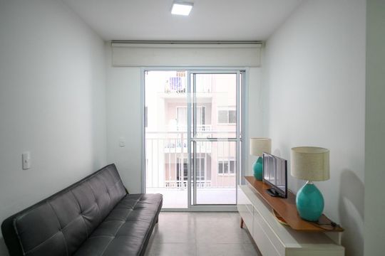 Sala de apartamento para alugar com 2 quartos, 41m² em Vila Água Funda, São Paulo