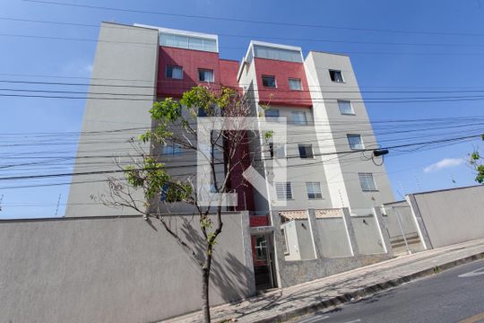 Fachada de apartamento para alugar com 2 quartos, 47m² em Santa Branca, Belo Horizonte