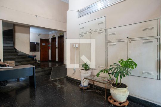 Área comum - Hall de entrada de apartamento à venda com 1 quarto, 47m² em Consolação, São Paulo