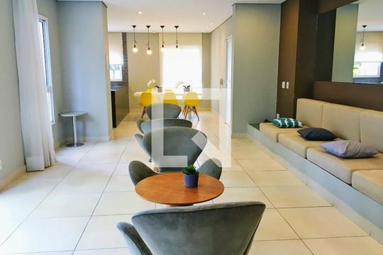 Área comum - Salão de festas de apartamento para alugar com 1 quarto, 34m² em Barra Funda, São Paulo