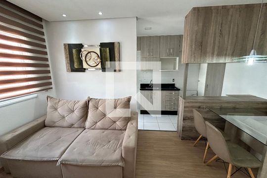 Sala de apartamento para alugar com 1 quarto, 34m² em Barra Funda, São Paulo
