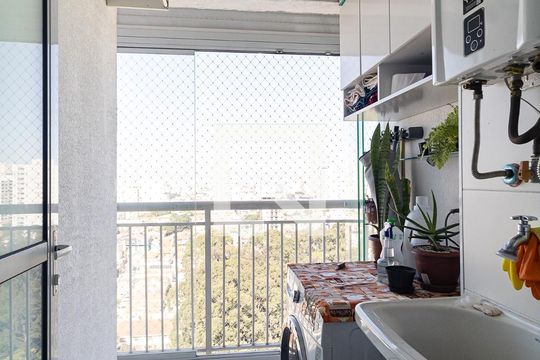 Lavanderia de apartamento à venda com 2 quartos, 55m² em Vila Dom Pedro I, São Paulo