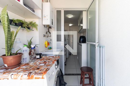 Lavanderia de apartamento à venda com 2 quartos, 55m² em Vila Dom Pedro I, São Paulo