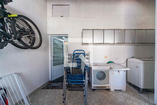 Área de Serviço de apartamento à venda com 3 quartos, 180m² em Vila Curuçá, Santo André