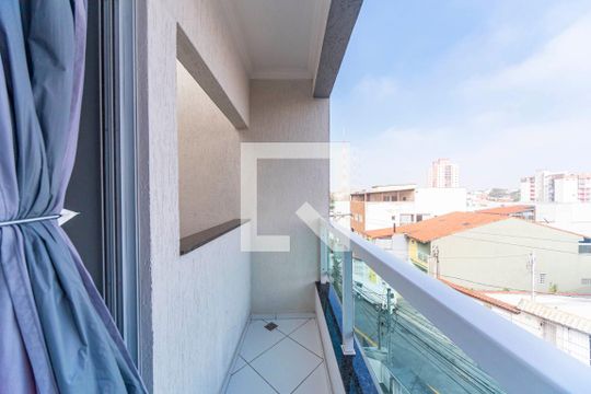 Varanda do Quarto 3 de apartamento à venda com 3 quartos, 180m² em Vila Curuçá, Santo André