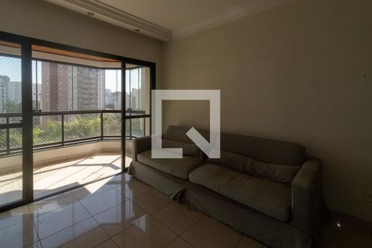 Sala de apartamento à venda com 3 quartos, 100m² em Vila Andrade, São Paulo