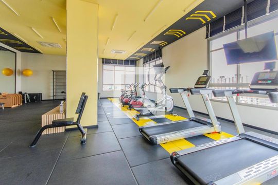 Área comum - Academia de kitnet/studio para alugar com 1 quarto, 27m² em Vila Dom Pedro I, São Paulo