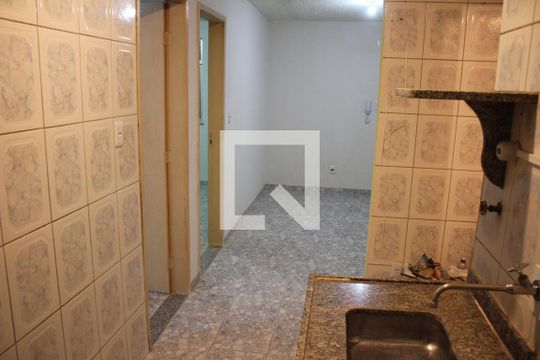 Cozinha/ Area de Serviço de apartamento à venda com 2 quartos, 48m² em Novo Riacho, Contagem