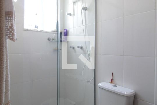 Banheiro da Suite de apartamento à venda com 3 quartos, 134m² em Itapoã, Belo Horizonte