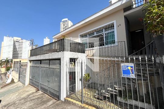 Fachada de casa à venda com 3 quartos, 114m² em Bosque da Saúde, São Paulo