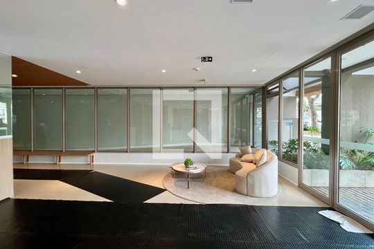 Hall de entrada de kitnet/studio para alugar com 1 quarto, 26m² em Sumarezinho, São Paulo