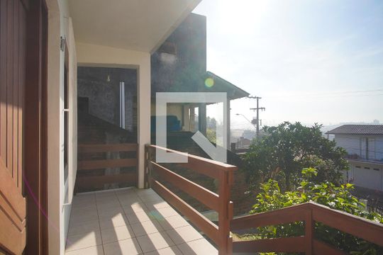 Varanda da Sala de casa à venda com 4 quartos, 416m² em Ideal, Novo Hamburgo