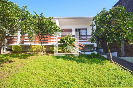 Fachada de casa à venda com 4 quartos, 416m² em Ideal, Novo Hamburgo