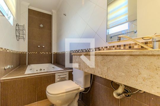 Banheiro de apartamento para alugar com 1 quarto, 50m² em Santa Cecilia, São Paulo