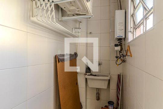 Área de Serviço de apartamento para alugar com 1 quarto, 50m² em Santa Cecilia, São Paulo