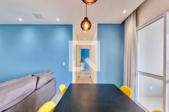 Sala de apartamento para alugar com 3 quartos, 75m² em Vila Industrial, São José dos Campos