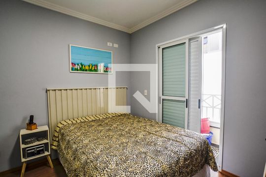 Quarto Suíte de apartamento para alugar com 3 quartos, 75m² em Vila Valparaíso, Santo André