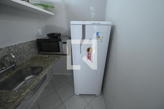 Sala/Cozinha de kitnet/studio à venda com 1 quarto, 23m² em Setor Central, Goiânia