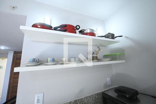 Sala/Cozinha de kitnet/studio à venda com 1 quarto, 23m² em Setor Central, Goiânia