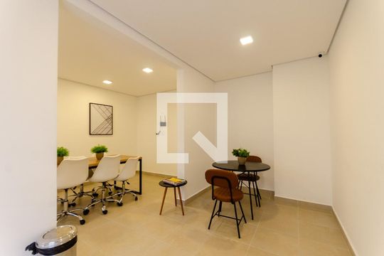 Área comum - Sala de estudo de kitnet/studio à venda com 2 quartos, 32m² em Piqueri, São Paulo