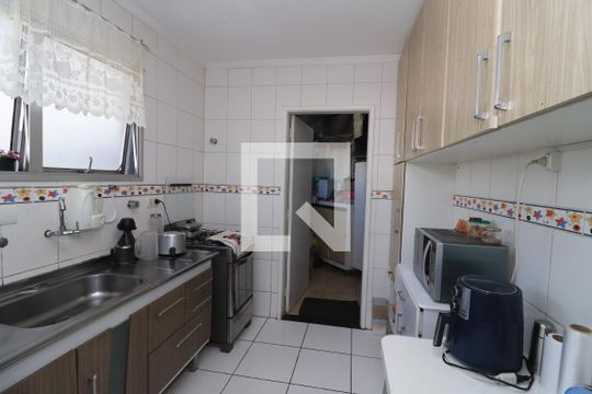 Cozinha de apartamento à venda com 3 quartos, 91m² em Chácara Santo Antônio (zona Leste), São Paulo