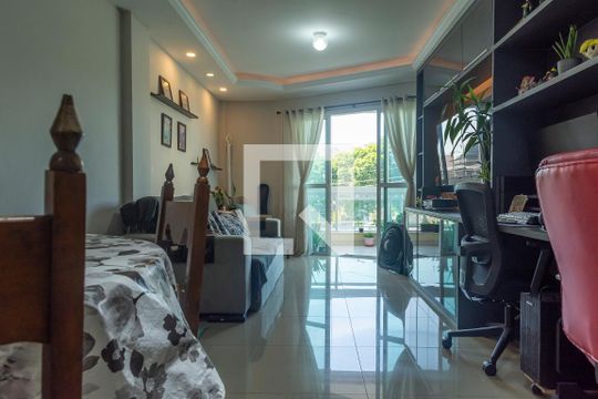 Sala de apartamento à venda com 2 quartos, 83m² em Taquara, Rio de Janeiro