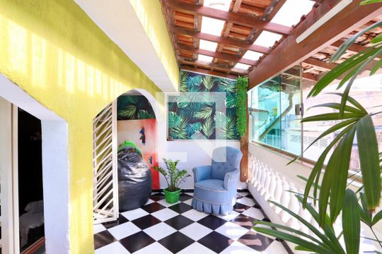 Varanda da Sala de casa à venda com 6 quartos, 176m² em Vila Invernada, São Paulo