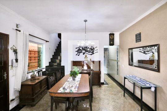 Sala de Jantar de casa à venda com 6 quartos, 176m² em Vila Invernada, São Paulo