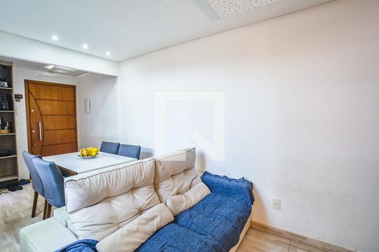 Sala de apartamento à venda com 2 quartos, 46m² em Vila Progresso, Santo André