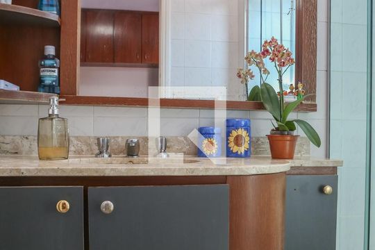 Banheiro da Suíte de apartamento à venda com 3 quartos, 83m² em Vila Leopoldina, São Paulo
