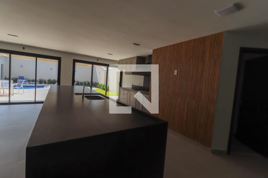 Área gourmet de casa de condomínio à venda com 4 quartos, 370m² em Chácara Morada Mediterrânea, Jundiaí