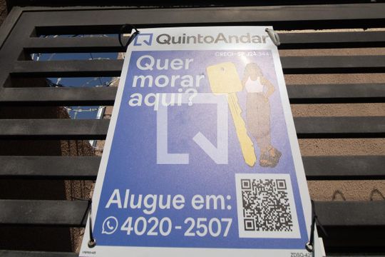 Placa de apartamento para alugar com 1 quarto, 35m² em Jardim Arize, São Paulo
