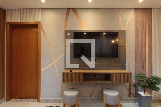 Sala de apartamento para alugar com 2 quartos, 110m² em Santa Monica, Belo Horizonte