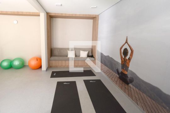 Área comum - Academia de apartamento para alugar com 1 quarto, 32m² em Socorro, São Paulo
