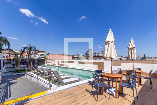 Área comum - Piscina de apartamento à venda com 1 quarto, 27m² em Km 18, Osasco