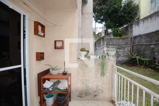 Varanda da Sala de apartamento para alugar com 2 quartos, 50m² em Parada de Lucas, Rio de Janeiro