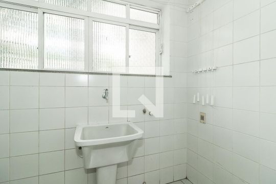 Área de Serviço de apartamento à venda com 3 quartos, 73m² em Boa Vista, Porto Alegre