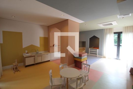 Área Comum - Brinquedoteca de kitnet/studio à venda com 1 quarto, 30m² em Moema, São Paulo