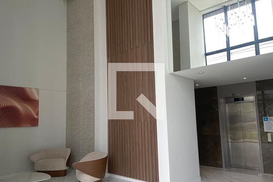 Hall social de apartamento à venda com 2 quartos, 87m² em Tamboré, Barueri