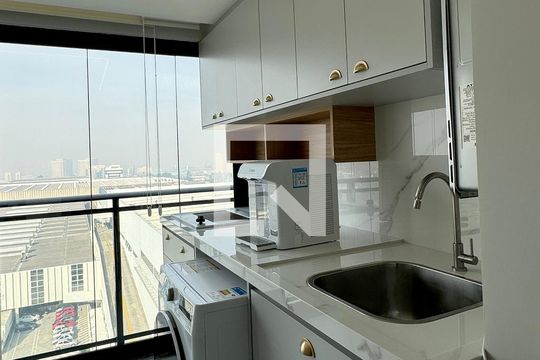 Área de Serviço de apartamento à venda com 2 quartos, 87m² em Tamboré, Barueri