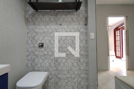 Banheiro da Suíte 1 de casa à venda com 4 quartos, 380m² em Freguesia (jacarepaguá), Rio de Janeiro