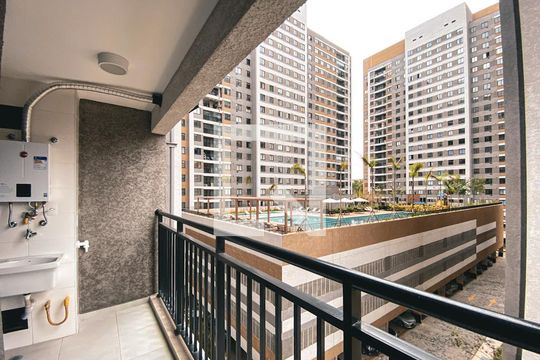 Varanda de apartamento para alugar com 2 quartos, 42m² em Butantã, São Paulo