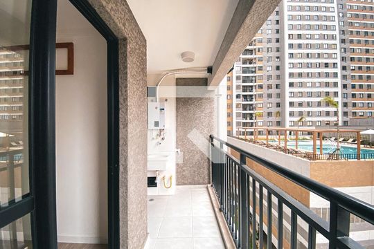 Varanda de apartamento para alugar com 2 quartos, 42m² em Butantã, São Paulo