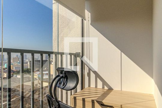 Varanda de kitnet/studio à venda com 1 quarto, 30m² em Centro, São Paulo