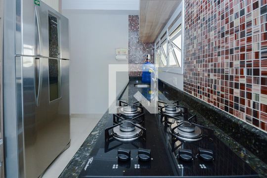 Cozinha de apartamento para alugar com 3 quartos, 123m² em Centro, São Bernardo do Campo