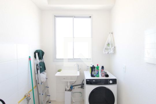 Área de Serviço de apartamento à venda com 2 quartos, 48m² em Serrano, Belo Horizonte