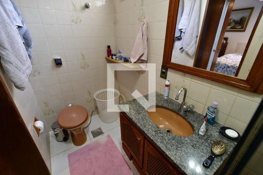 Banheiro Suíte de apartamento à venda com 3 quartos, 98m² em Bosque, Campinas